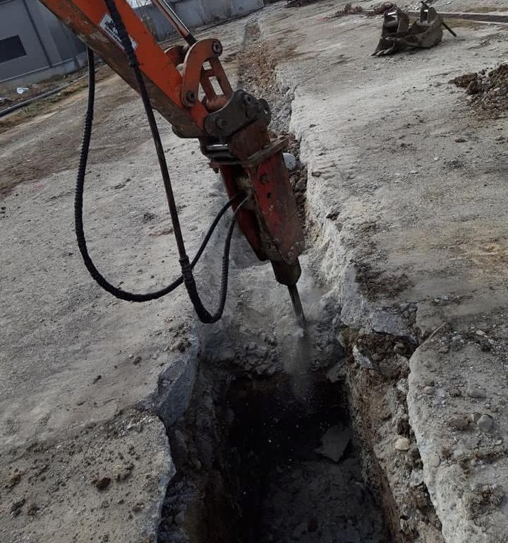 Excavation and site preparation